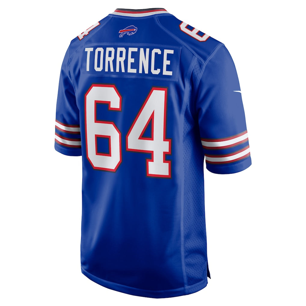 Choea B.Bills #64 O'Cyrus Torrence Royal Home Game Jersey