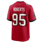 Choea TB.Buccaneers #95 Elijah Roberts Red Team Game Jersey