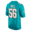 Choea M.Dolphins #56 Quinton Bell Aqua Game Jersey