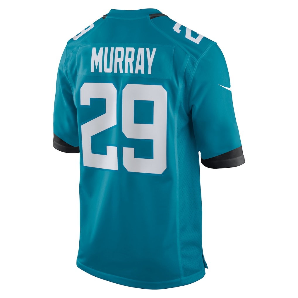Choea J.Jaguars #29 Eric Murray Teal Team Game Jersey
