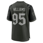 Choea NY.Jets #95 Quinnen Williams Gotham Green 2025 Rivalries Collection Game Jersey