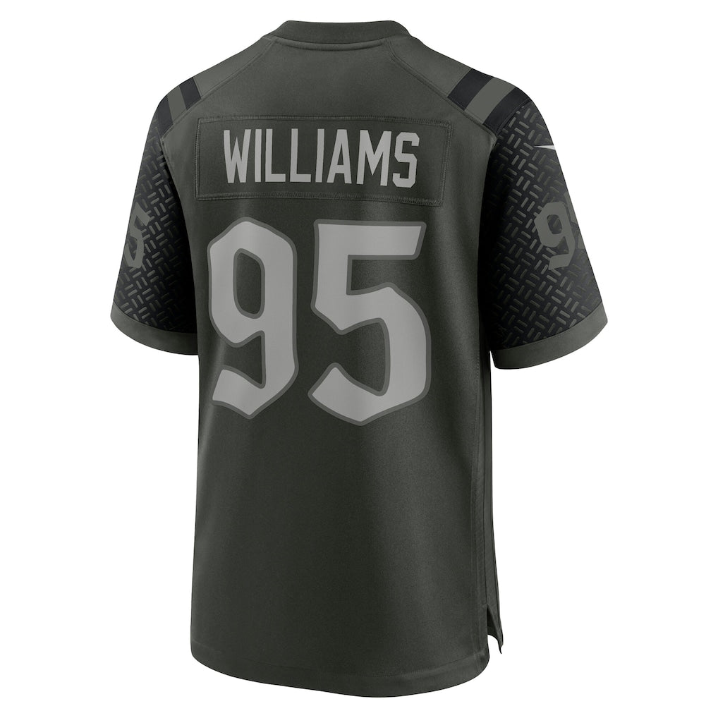 Choea NY.Jets #95 Quinnen Williams Gotham Green 2025 Rivalries Collection Game Jersey