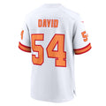 Choea TB.Buccaneers #54 Lavonte David White 50th Season Game Jersey