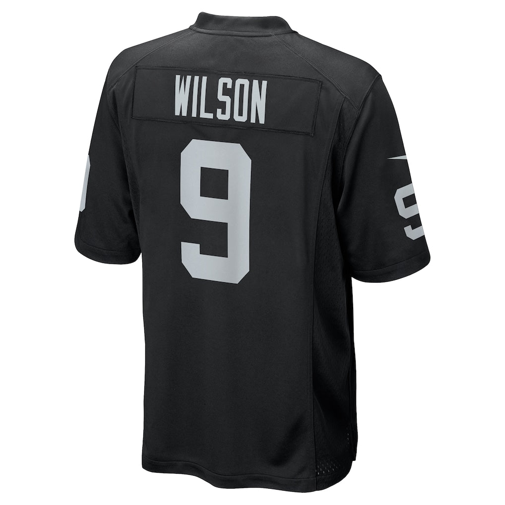 Choea LV.Raiders #9 Tyree Wilson Black Game Jersey