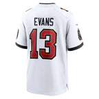 Choea TB.Buccaneers #13 Mike Evans White 50th Season White Game Jersey