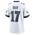 Choea P.Eagles #17 Nakobe Dean White Game Jersey