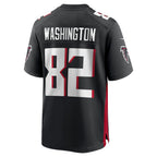 Choea A.Falcons #82 Casey Washington Black Team Game Jersey