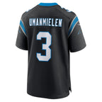 Choea C.Panthers #3 Princely Umanmielen Black Team Game Jersey