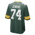 Choea GB.Packers #74 Elgton Jenkins Green Game Jersey