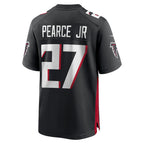 Choea A.Falcons #27 James Pearce Jr. Black 2025 NFL Draft First Round Pick Game Player Jersey