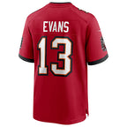 Choea TB.Buccaneers #13 Mike Evans Red Game Jersey
