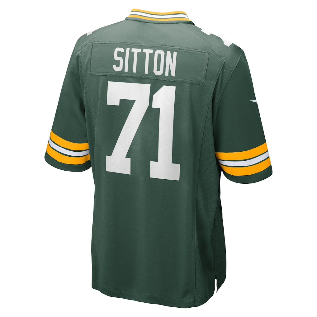 Choea GB.Packers #71 Josh Sitton Green Game Jersey