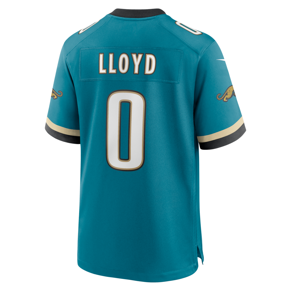 Choea J.Jaguars #0 Devin Lloyd Teal Alternate 2 Prowler Throwback Game Jersey