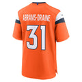 Choea D.Broncos #31 Kris Abrams-Draine Orange Team Game Jersey