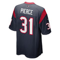 Choea H.Texans #31 Dameon Pierce Navy Game Player Jersey