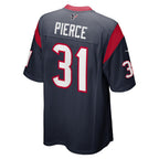 Choea H.Texans #31 Dameon Pierce Navy Game Player Jersey