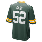 Choea GB.Packers #52 Rashan Gary Green Game Jersey