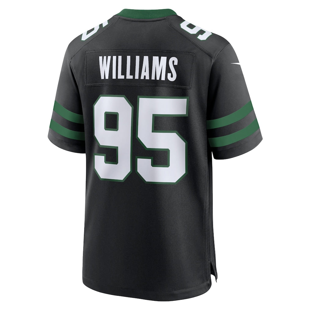 Choea NY.Jets #95 Quinnen Williams Legacy Black Alternate Game Jersey