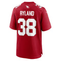 Choea A.Cardinals #38 Chad Ryland Cardinal Team Game Jersey