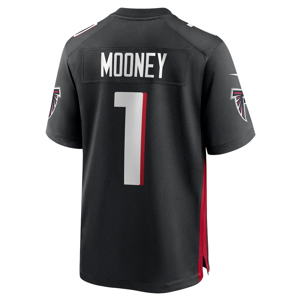 Choea A.Falcons #1 Darnell Mooney Black Game Retired Player Jersey