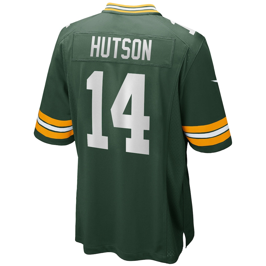 Choea GB.Packers #14 Don Hutson Green Game Jersey