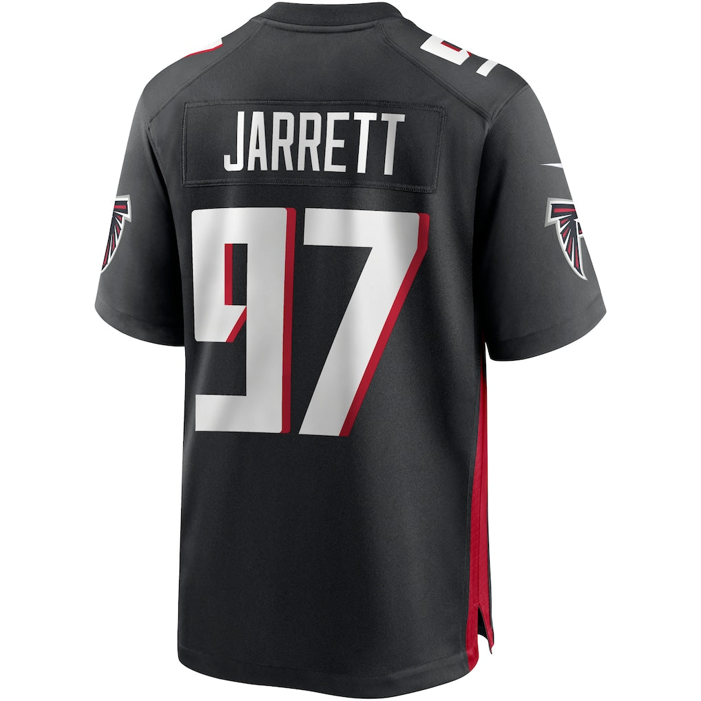 Choea A.Falcons #97 Grady Jarrett Black Team Game Jersey