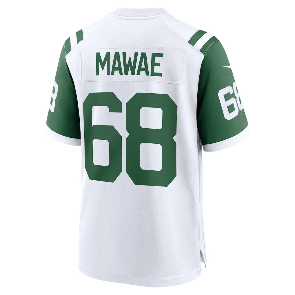 Choea NY.Jets #68 Kevin Mawae White Retired Player Alternate Game Jersey