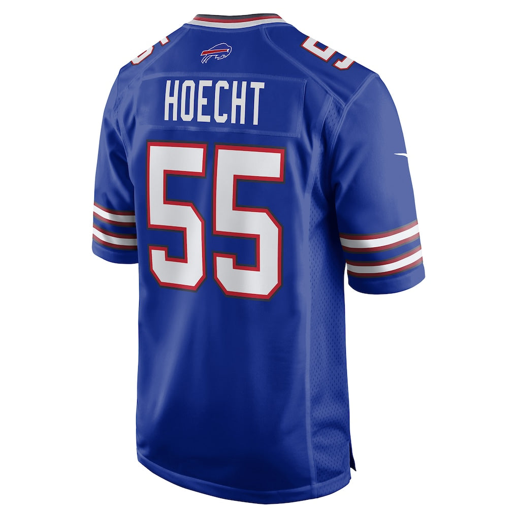 Choea B.Bills #55 Michael Hoecht Royal Team Game Jersey