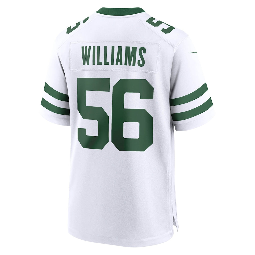 Choea NY.Jets #56 Quincy Williams Legacy White Game Jersey