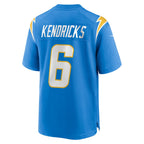 Choea LA.Chargers #6 Eric Kendricks Powder Blue Player Game Jersey