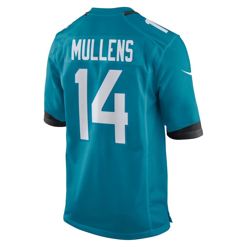 Choea J.Jaguars #14 Nick Mullens Teal Team Game Jersey
