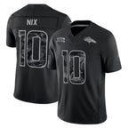 Choea D.Broncos #10 Bo Nix Player Black Limited 2026 Salute to Service Home Game Stitched Jerseys
