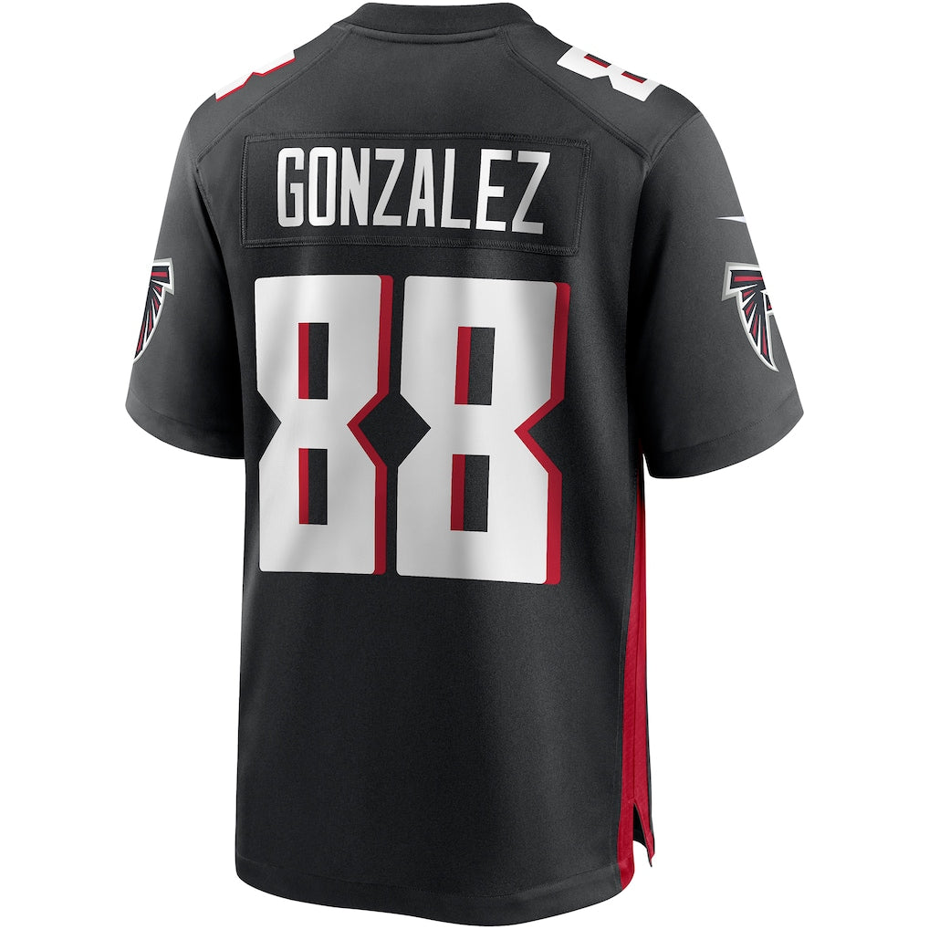 Choea A.Falcons #88 Tony Gonzalez Black Game Retired Player Jersey