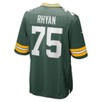 Choea GB.Packers #75 Sean Rhyan Green Game Player Jersey