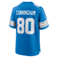 Choea D.Lions #80 Malik Cunningham Blue Team Game Jersey