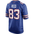 Choea B.Bills #83 Andre Reed Royal Game Retired Player Jersey