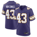 Choea #43 Andrew Van Ginkel Player MN.Vikings Purple Game Stitched Jerseys