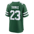 Choea NY.Jets #23 Azareye'h Thomas Legacy Green Team Game Jersey