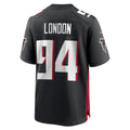 Choea A.Falcons #94 LaCale London Black Team Game Jersey
