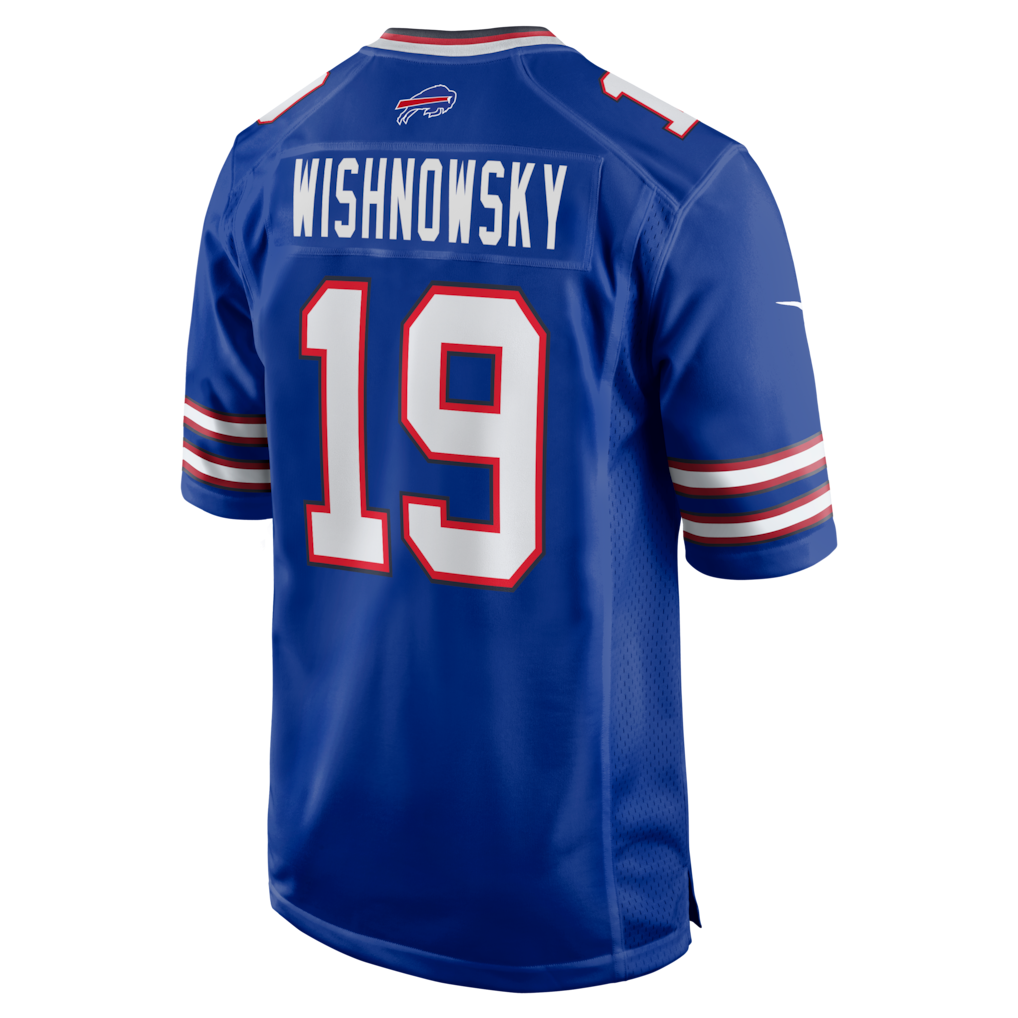 Choea B.Bills #19 Mitch Wishnowsky Royal Team Game Jersey