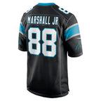 Choea C.Panthers #88 Terrace Marshall Jr. Black Player Game Jersey