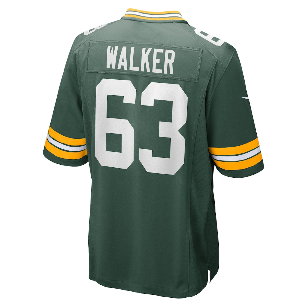 Choea GB.Packers #63 Rasheed Walker Green Game Player Jersey