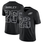 Choea P.Eagles #26 Saquon Barkley Player Black Limited 2026 Salute to Service Home Game Stitched Jerseys