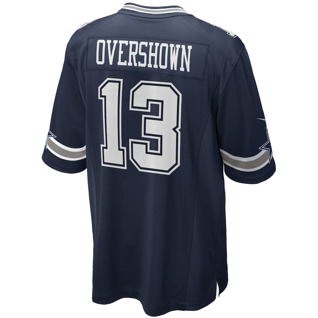 Choea D.Cowboys #13 DeMarvion Overshown Navy Game Jersey