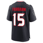 Choea H.Texans #15 Ka'imi Fairbairn Navy Team Game Jersey