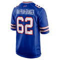 Choea B.Bills #62 Sedrick Van Pran-Granger Royal Game Jersey