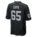 Choea LV.Raiders #65 Alex Cappa Black Team Game Jersey