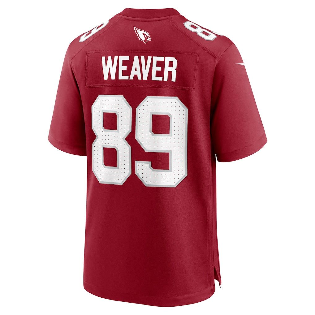Choea A.Cardinals #89 Xavier Weaver Cardinal Team Game Jersey