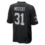 Choea LV.Raiders #31 Raheem Mostert Black Team Game Jersey