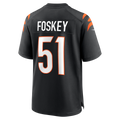 Choea C.Bengals #51 Isaiah Foskey Black Team Game Jersey